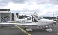 G-CIRS @ EGTB - Cirrus SR20 exhibited at Aero Expo - by Simon Palmer