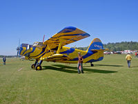 LY-KAE @ BARKARBY S - Antonov 2R AN - by Maurice Lewis Fishman
