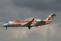 EC-JCL @ EBBR - descending to rwy 25L