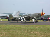 N357FG @ BAF - Westfield, MA 2003 - by Mark Silvestri