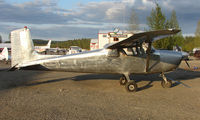 N817AK @ TKA - Cessna 175 at Talkeetna - by Terry Fletcher