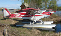 N4113E @ LHD - Piper Pa-18-150 at Lake Hood - by Terry Fletcher