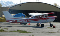 N42033 @ LHD - Cessna 172 at Lake Hood - by Terry Fletcher
