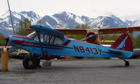 N8413Y @ LHD - 1969 Piper Pa-18-150 at Lake Hood - by Terry Fletcher