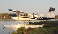 N5011X @ LHD - Cessna 185 on Lake Hood - by Terry Fletcher