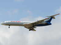 RA-85785 @ LEBL - On final to RWY 25R. - by Jorge Molina
