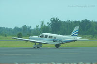 N8334E @ JNX - Doing a taxi test after a little work from the guys at Sparkchasers - by J.B. Barbour