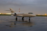 N770FG @ KCAK - Came in before the stormsitting overnight - by Gary starcher