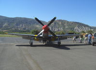 N51AB @ SZP - 1944 North American/Aero Classics P-51D MUSTANG 'Flying Dutchman', Rolls Royce V1650-7 1,490 Hp MERLIN, Limited class, Note: four blade prop with constant chord to spinner brings more air to engine - by Doug Robertson