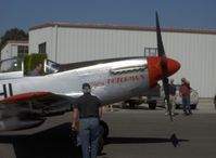 N51AB @ SZP - 1944 North American/Aero Classics P-51D MUSTANG 'Flying Dutchman', Rolls Royce V-1650-7 1,490 Hp MERLIN, Limited class, silver-metallic paint overall - by Doug Robertson