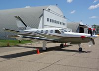 N850NW @ SGS - Parked at South Saint Paul, Socata TBM 850. C/N 450. It's been reregistered and repainted as N731TM according to airframes.org - by Timothy Aanerud
