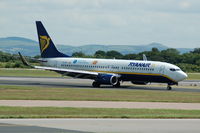 EI-DAJ @ EGCC - Ryanair - Taxiing - by David Burrell