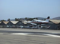 N521X @ SZP - 1978 Piper PA-28-236 DAKOTA, Lycoming O-540-J3A5D 235 Hp, landing Rwy 22 - by Doug Robertson