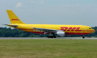 OO-DLE @ EGGW - This DHL freighter was previously operated in passenger service by Pan Am and the Carnival Lines - by Terry Fletcher