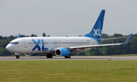 G-OXLC @ EGGW - Back in the UK at Luton after winter lease in the USA - by Terry Fletcher