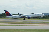 N717TW @ EGCC - Delta - Taking off - by David Burrell