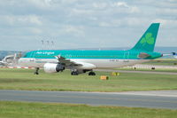 EI-DEF @ EGCC - Aer Lingus - Taxiing - by David Burrell