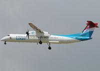 LX-LGC @ LEBL - Clear to land RWY 25R. - by Jorge Molina