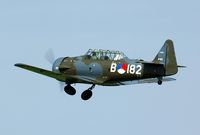 PH-TBR @ EHLW - Not all Dutch Harvards used to be yellow. This Harvard was repainted in the original BAFO colours. - by Joop de Groot