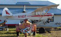 N163T @ FAI - Piper Pa-18-150 at Fairbanks - by Terry Fletcher