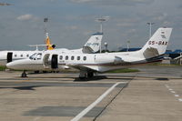 S5-BAX @ EBBR - parked on General Aviation apron (Abelag)
