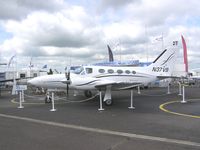 N37VB @ EGTB - Cessna 421 at Aero Expo