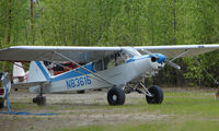 N83616 @ FAI - Piper Pa-18-150 at Chena Marina  , Fairbanks - by Terry Fletcher