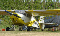 N43553 @ AK28 - 1946 Taylorcraft BC12-D at Chena Marina , Fairbanks - by Terry Fletcher