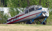 N7339T @ AK28 - Remains of Cessna 172A at Chena Marina , Fairbanks - by Terry Fletcher