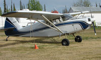 N9206K @ AK28 - 1947 Universal Stinson 108-1 at Chena Marina Fairbanks - by Terry Fletcher