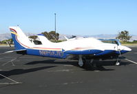 N614JD @ PAO - 1967 Piper PA-30 in late afternoon sun @ Palo Alto, CA - by Steve Nation