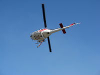 N498DF - CDF Bell UH-1H Helitak 406 working fire off of State Hwy 68 ~ 4 miles NE of Monterey, CA - by Steve Nation