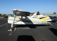 N3489C @ PAO - 1954 Cessna 170B just a shell of its former self @ Palo Alto, CA - by Steve Nation