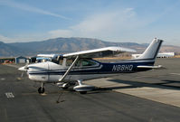 N88HQ @ MEV - 1973 Cessna 182P @ Minden, V - by Steve Nation