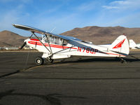 N78QP @ CXP - 1966 Piper PA-18-150 @ Carson City, NV - by Steve Nation