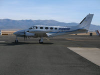 N106SD @ MEV - Cessna 340A taxying @ Minden, V - by Steve Nation