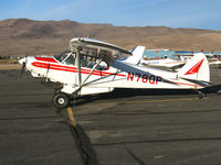 N78QP @ CXP - 1966 Piper PA-18-150 @ Carson City, NV - by Steve Nation
