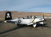 N342MN @ CXP - Beech T-34B in VF-103 Navy marks @ Carson City, NV - by Steve Nation