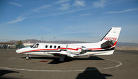 N427SS @ MEV - 1984 Cessna 501 @Minden, NV - by Steve Nation