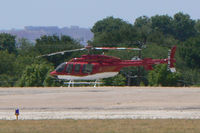 N73SF @ FTW - New Bell 407 at Meacham Field
