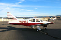 N1586J @ CXP - 1976 Rockwell International 112TC on cold winter's day @ Carson City, NV - by Steve Nation
