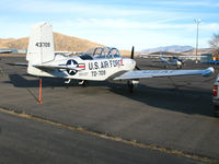 N3799G @ CXP - USAF Beech T-34A 54-3709 Moore Air Force Base, Mission, Texas TD-709 @ Carson City, NV - by Steve Nation