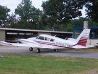 N8062Y @ W88 - Twin Commanche at Air Harbor - by Tom Cooke