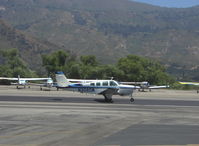 N3060W @ SZP - 1973 Beech A36 BONANZA, Continental IO-520-B 285 Hp, landing roll Rwy 22 - by Doug Robertson