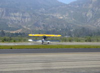 N44879 @ SZP - 1940 Naval Aircraft Factory N3N-3 'Yellow Peril', Lycoming R680 300 Hp upgrade, respotting - by Doug Robertson