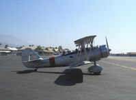 N44879 @ SZP - 1940 Naval Aircraft Factory N3N-3 'Yellow Peril', Lycoming R680 300 Hp upgrade, taxi - by Doug Robertson