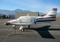 N5917N @ MEV - 1979 Rockwell International 114A in winter afternoon sun @ Minden, NV - by Steve Nation