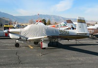 N7155U @ MEV - 1964 Mooney M20E with cover @ Minden, NV - by Steve Nation