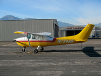 N7343S @ MEV - Very colorful 1976 Cessna 182P @ Minden, NV - by Steve Nation