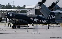 N45NL @ NCA - The Night Corsair, in for static display